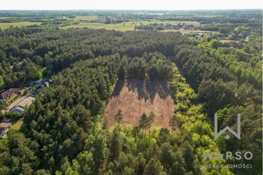 Piaseczyński, Tarczyn, Prace Duże, Główna, Działka budowlana w środku lasu Prace Duże.