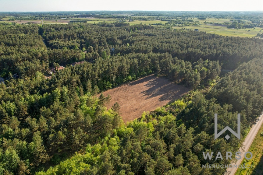 Piaseczyński, Tarczyn, Prace Duże, Główna, Działka budowlana w środku lasu Prace Duże.