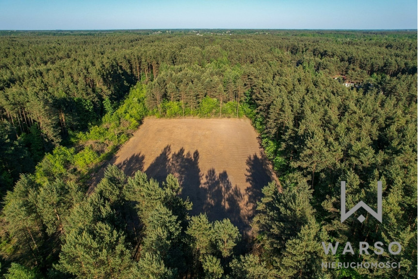 Piaseczyński, Tarczyn, Prace Duże, Główna, Działka budowlana w środku lasu Prace Duże.